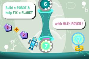 Robo Maths Age 6 - 8 Lite โปสเตอร์