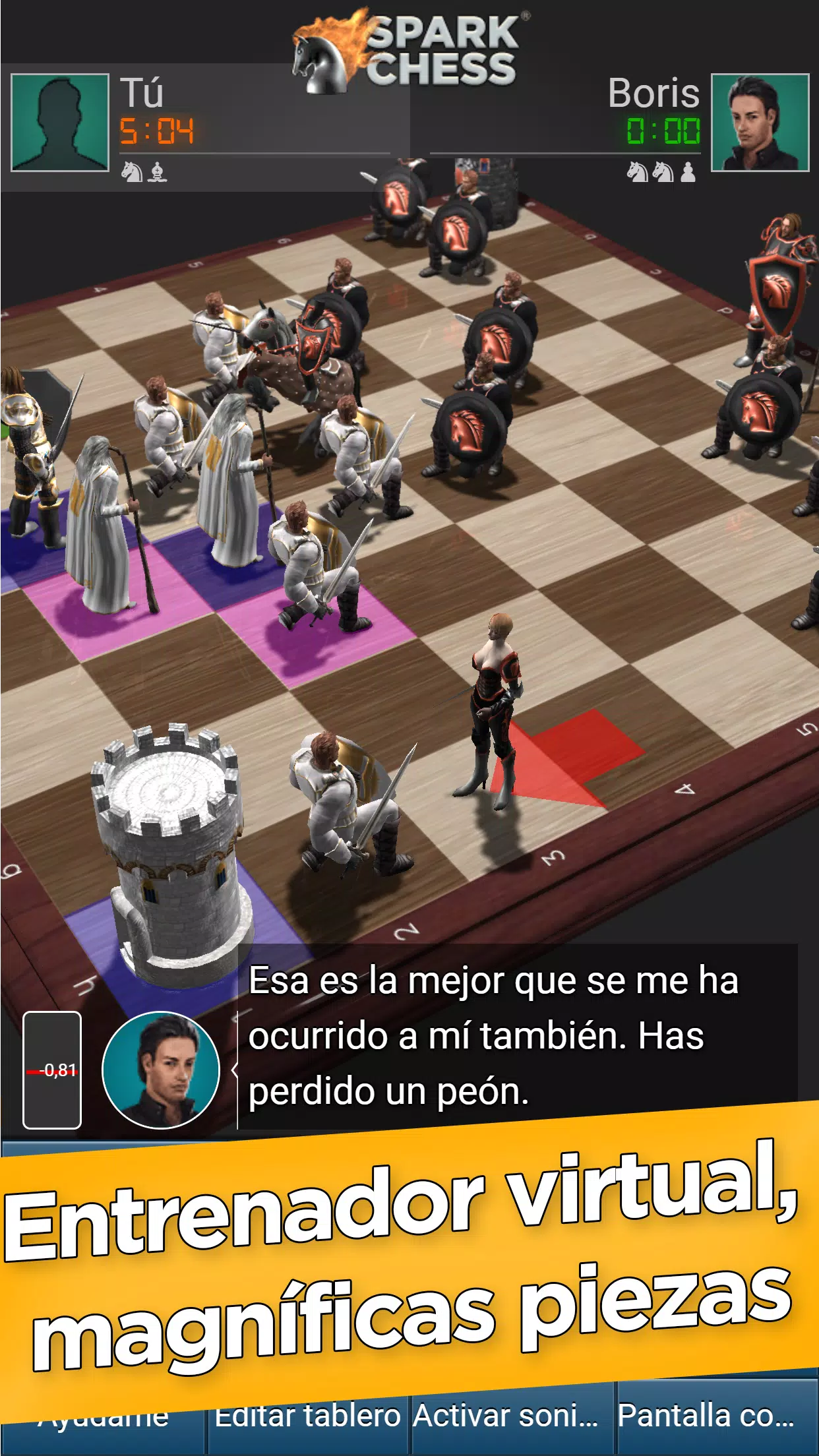 SparkChess Lite - Descargar APK para Android gratuit [Última versión 2023]