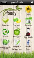 greenfoody - Vegan & Rohkost Plakat
