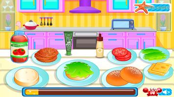 Mini Burgers, Cooking Games اسکرین شاٹ 1
