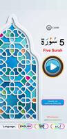 Five Surah with Audio plakat