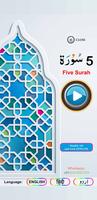 Five Surah with Audio Plakat