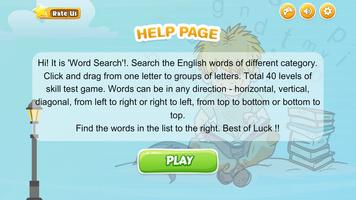 Word Search for Kids imagem de tela 1