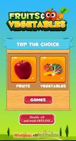 Learn Fruits and Vegetables poster