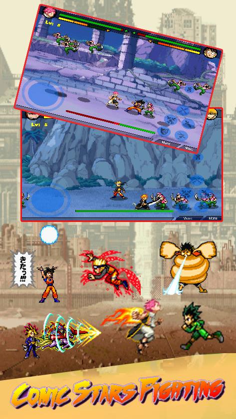 Super Anime Heroes Battle Fight Champion War Ninja APK for Android