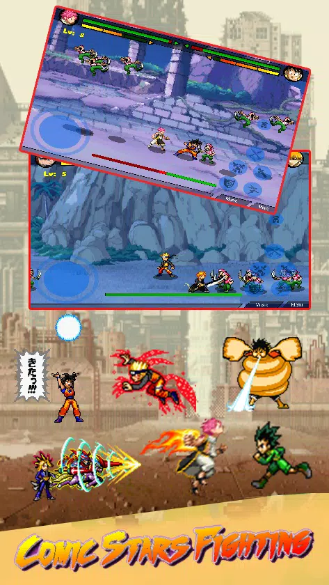 Faça download do Jogo de luta de anime APK v1.2.4 para Android