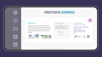 Fractions Express plakat