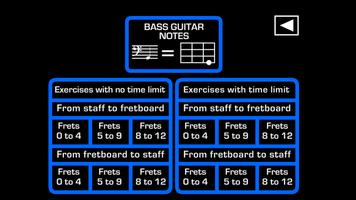 پوستر Bass Guitar Notes