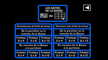 Les Notes de la Guitare Basse Affiche