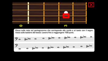 3 Schermata Le Note di Basso Elettrico