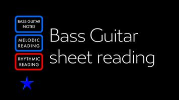 Bass Sheet Reading poster