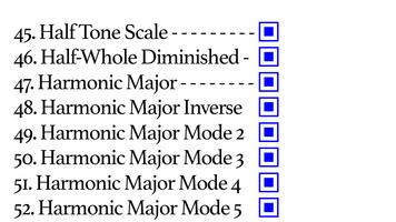 1 Schermata Scale per Basso elettrico PRO