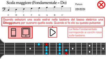 2 Schermata Scale per Basso elettrico PRO