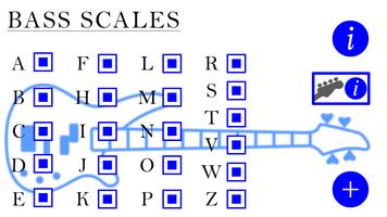 پوستر Bass Scales