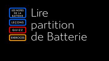 Lecture à la Batterie PRO Affiche