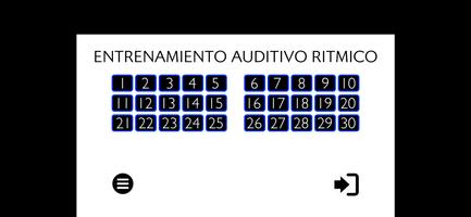 Entrenamiento Auditivo Rítmico Poster