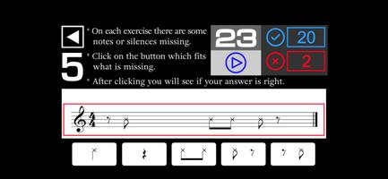 L´OREILLE MUSICALE RYTHMIQUE PRO capture d'écran 1