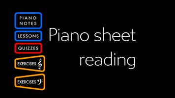 Piano Sheet Reading poster