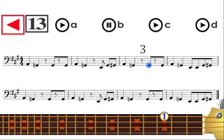 برنامه‌نما Learn to play Bass Guitar PRO عکس از صفحه