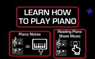 Learn to play Piano PRO पोस्टर