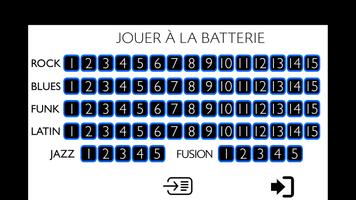 Jouer à la batterie Affiche