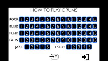 پوستر How to play Drums