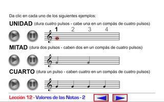 CURSO PARA LEER MÚSICA - PRO capture d'écran 3