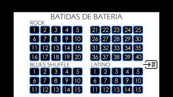 Ritmos de bateria Cartaz