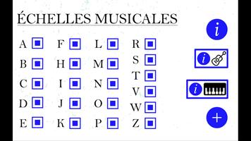 Échelles Musicales Affiche