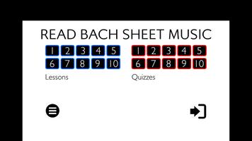 Read Bach Sheet Music PRO پوسٹر
