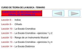 CURSO DE TEORIA DE LA MUSICA. اسکرین شاٹ 1