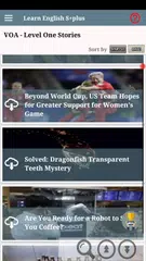 download Learn English S+plus with VOA News For Junior FREE APK