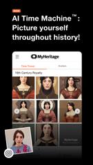 برنامه‌نما MyHeritage عکس از صفحه