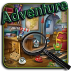 Adventure. Hidden objects Zeichen