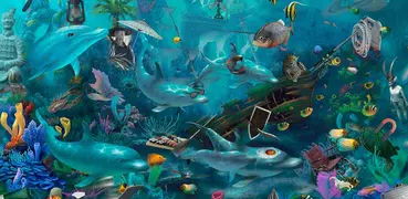 Aquarium. Hidden objects