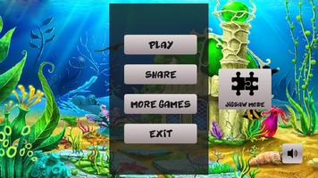 Aquarium. Hidden objects poster