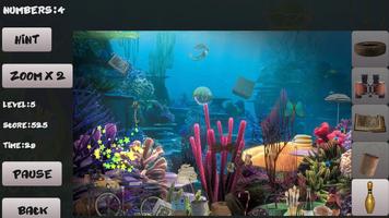 Aquarium. Hidden objects capture d'écran 2