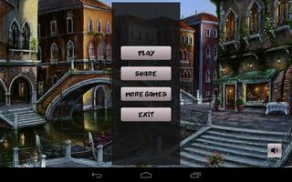 Hidden objects in Italy Plakat