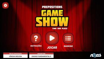 پوستر Prepositions Game Show