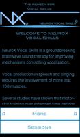NeuroX Keterampilan Vokal poster