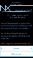 NeuroX Astral Travel capture d'écran 1