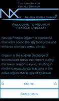NeuroX Orgasme Féminin Affiche