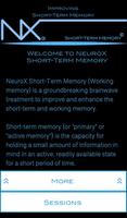 NeuroX Short-Term Memory poster