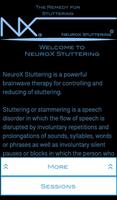 NeuroX Stuttering الملصق