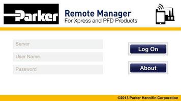 Parker Remote Manager تصوير الشاشة 1