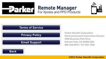 Parker Remote Manager スクリーンショット 2