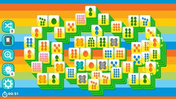 Easter Eggs Mahjong Tiles Plakat