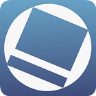 Photon. Photoeditor with text, icono