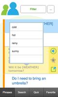 Learn Hindi Phrasebook تصوير الشاشة 2