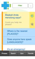 Learn Indonesian Phrasebook screenshot 1